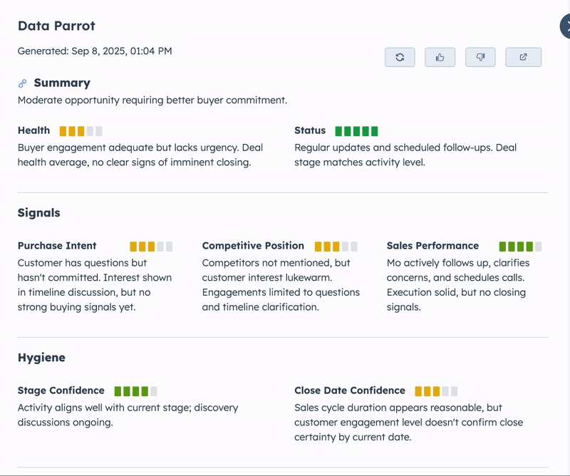 Product Update: Live AI Recalculation, New Sidebar Card